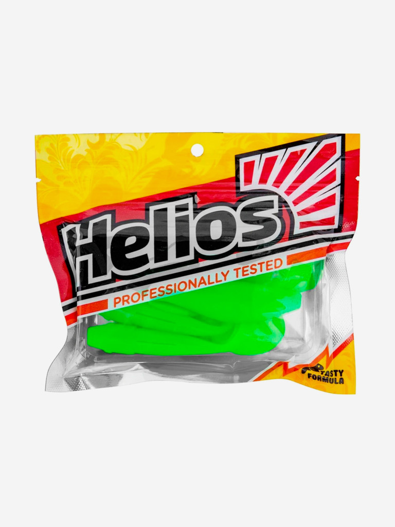 Мягкая приманка Helios Kasandra, 4,29" / 10,9 см, Electric green, 5 штук (HS-34-007)