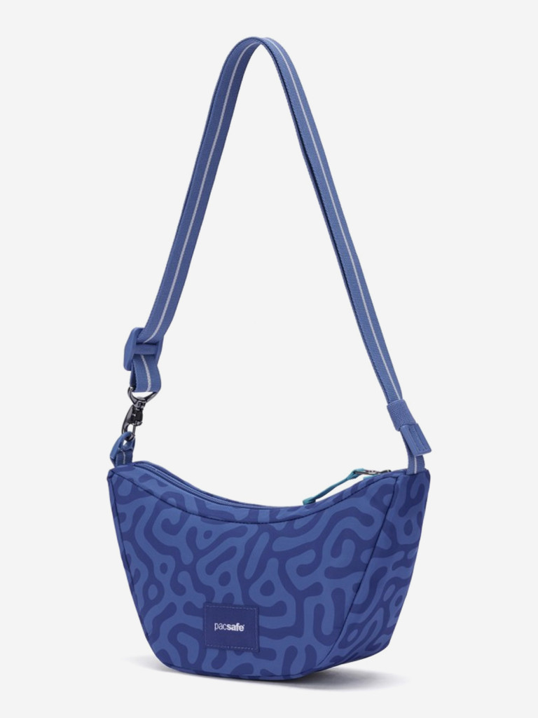 Сумка антивор Pacsafe GO Lunar crossbody, Cerulean Blue, 2,5 л.