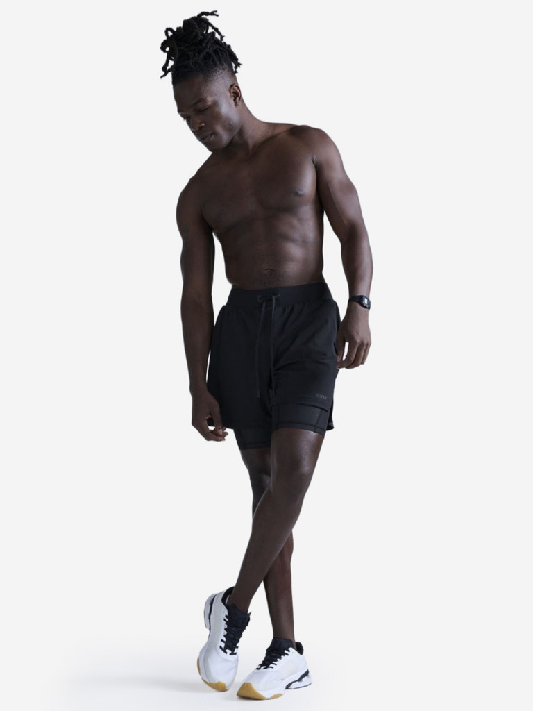 Мужские Шорты 2XU Flex 2-in-1 5 Inch Shorts