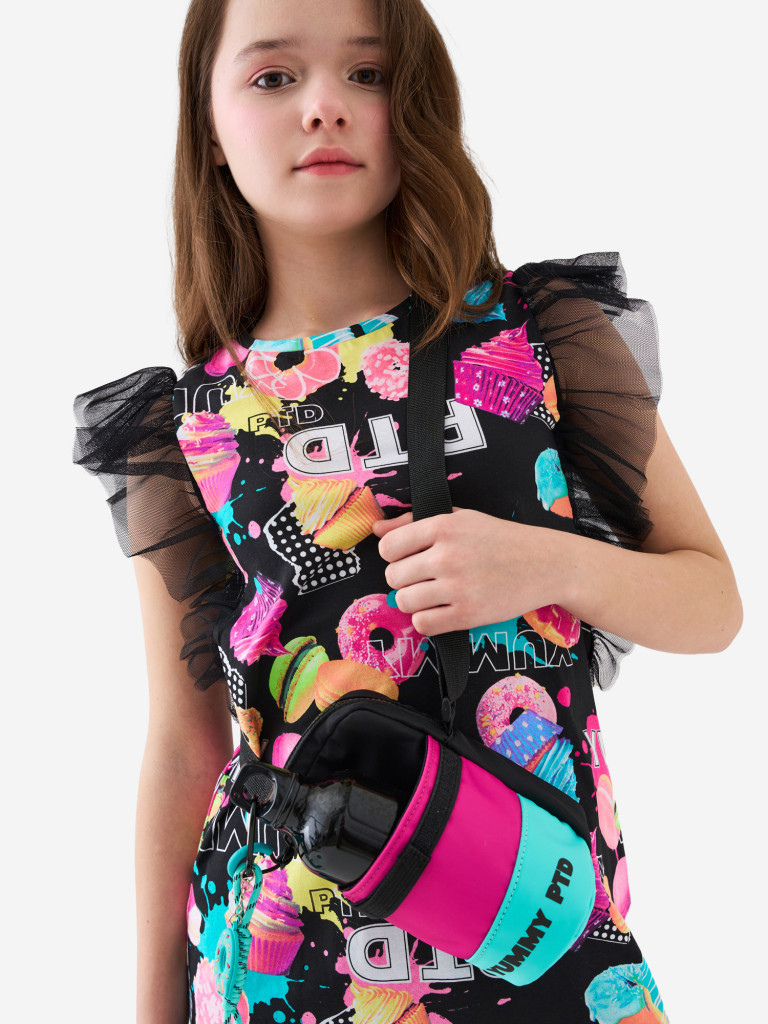 Комплект для девочек: сумка, брелок, бутылка для воды PlayToday