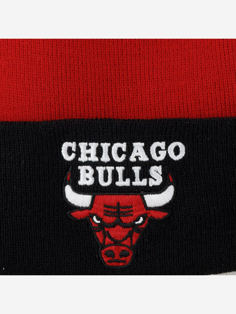 Шапка с отворотом MITCHELL NESS MN-NBA-EU174-CHIBUL-RED Chicago Bulls NBA