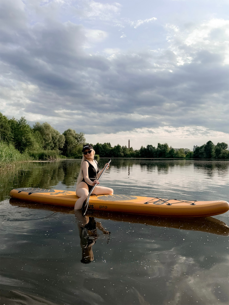 Сапборд надувной двухслойный OZERUS серия PRO 11.5'