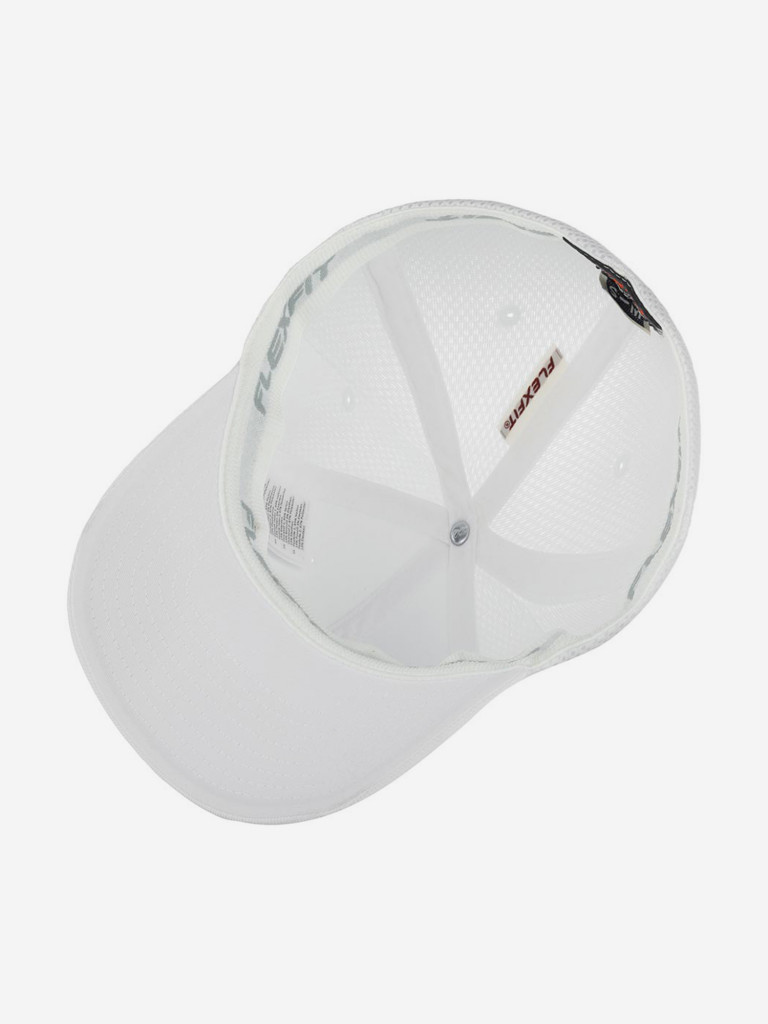 Бейсболка с сеточкой FLEXFIT 6533 (белый)