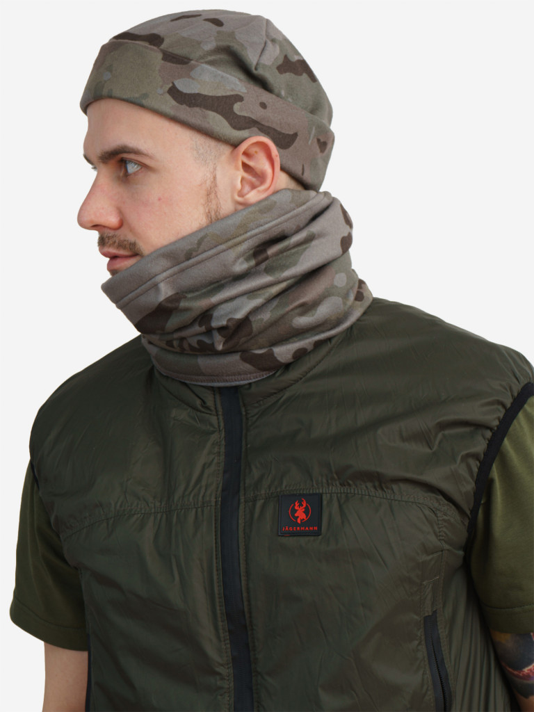 Комплект флисовый (шапка и снуд) Jägermann