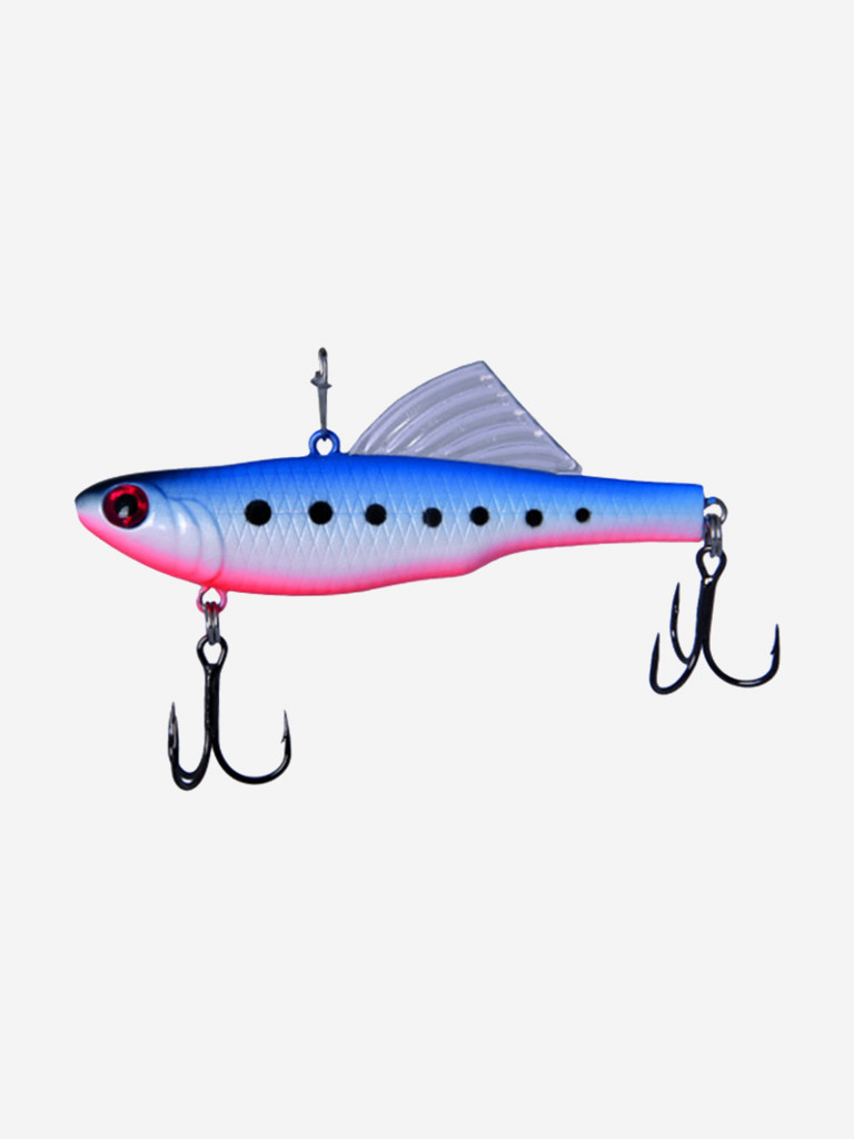 Виб (тонущий воблер) для зимней рыбалки ECOPRO Sandra-M 65мм 13г 085 Milk Blue Shad