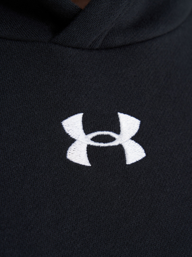 Джемпер флисовый мужской Under Armour Rival Fleece 30670370299 Черный, размер 46, 48,48, 50,50, 52,52, 54, фото 8