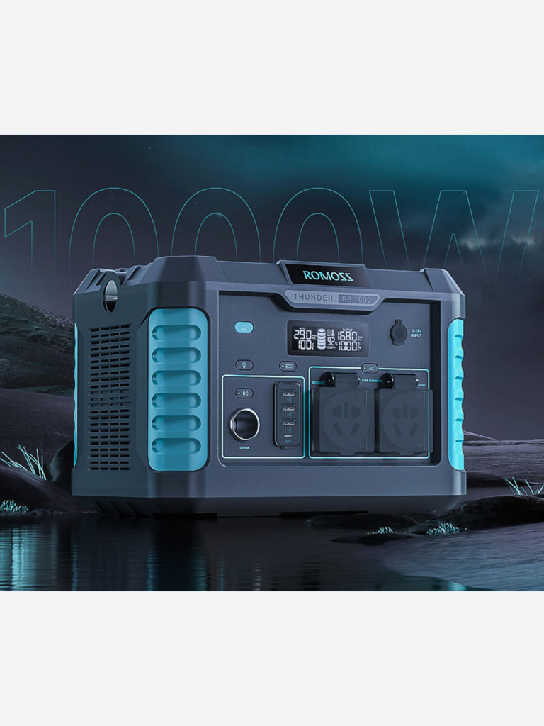 Портативный источник питания (зарядное устройство) Romoss RS1000