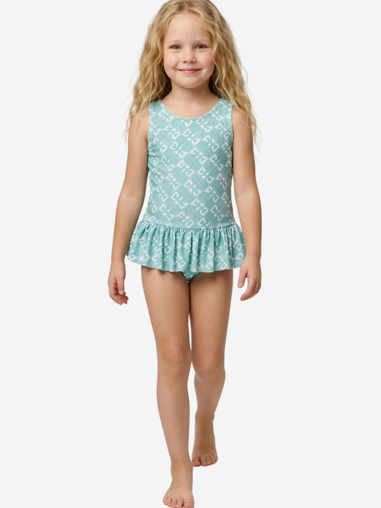 Купальник слитный для девочек PlayToday