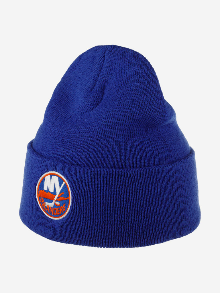 Шапка с отворотом AMERICAN NEEDLE 21019A-NYI New York Islanders Cuffed Knit NHL (синий)