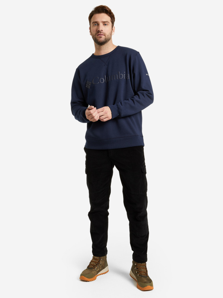 Свитшот мужской Columbia M Columbia Logo Fleece Crew