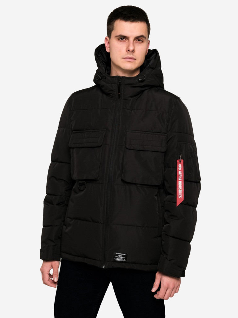 Куртка мужская зимняя Hooded Puffer Alpha Industries