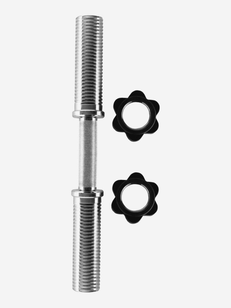 Гриф для гантели хромированный BARBELL ATLET 49 см, 51 мм