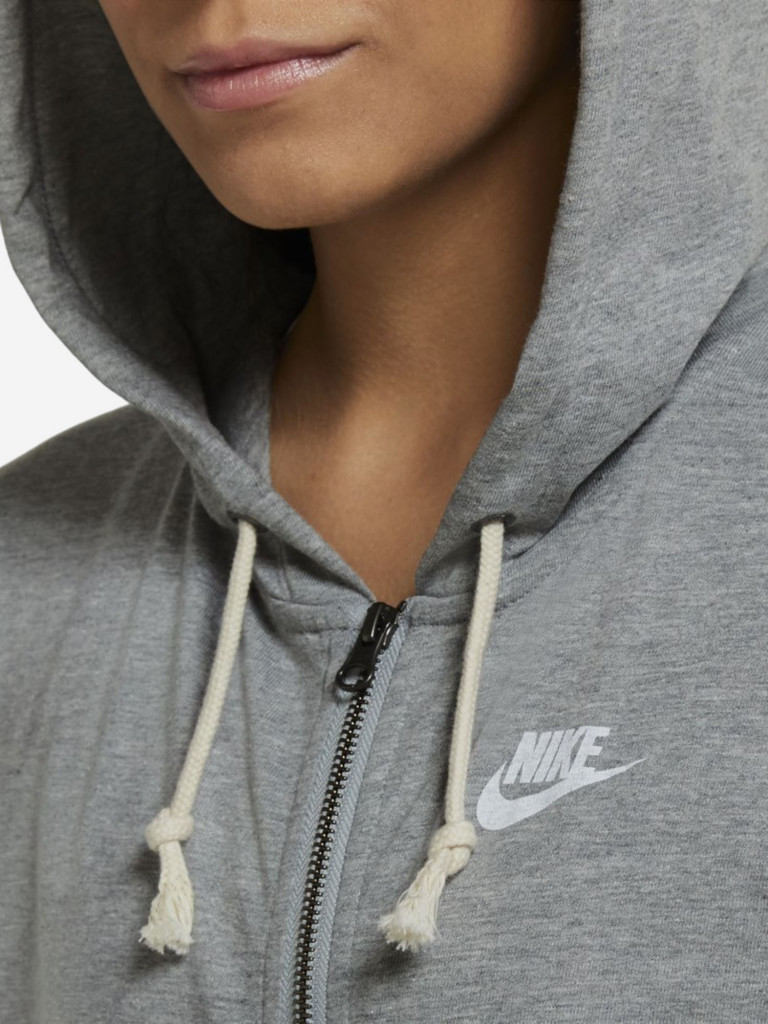 Толстовка женская Nike W NSW GYM VNTG EASY FZ HOODIE