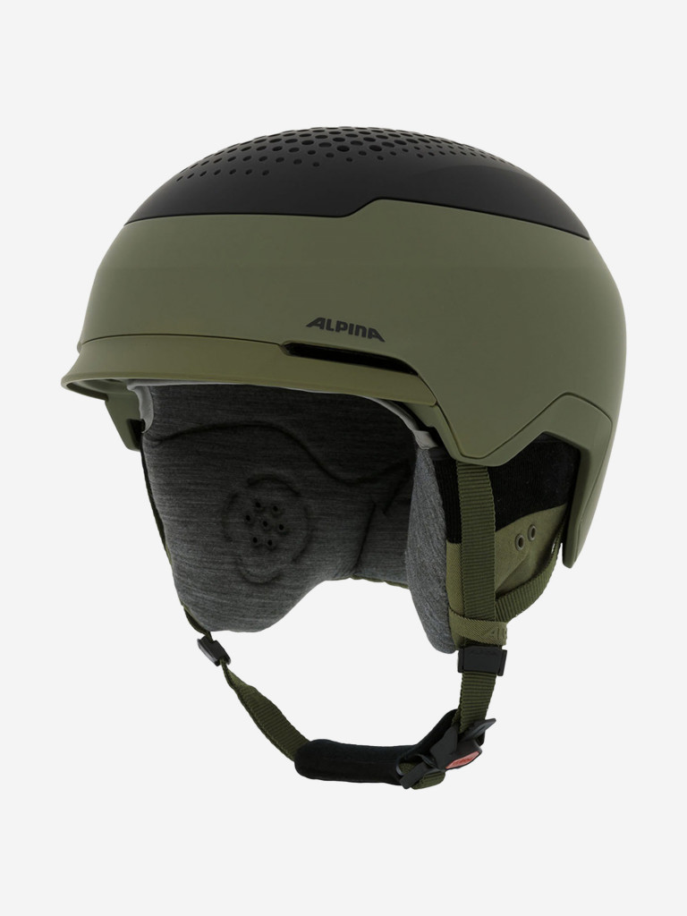 Горнолыжный шлем Alpina Gems Olive-black matt