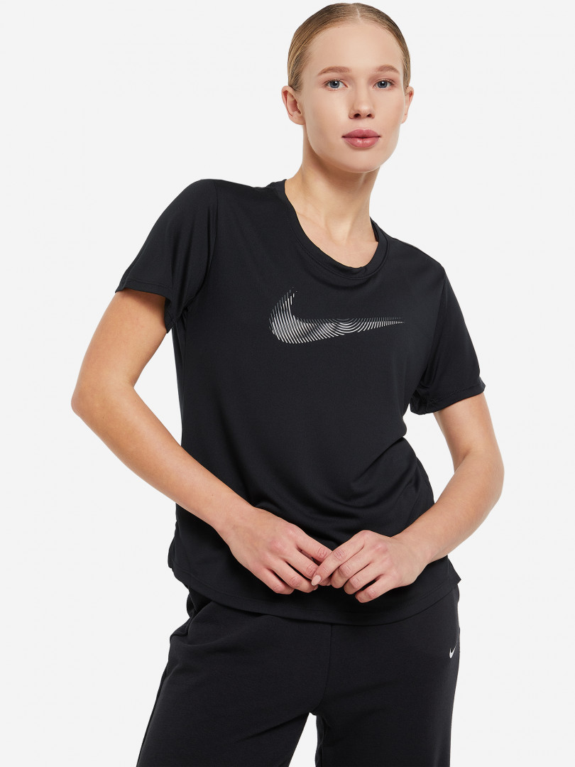 Футболка женская Nike 30369060299 Черный, размер 48, 50,46, 48,42, 44,50, 52, фото 1