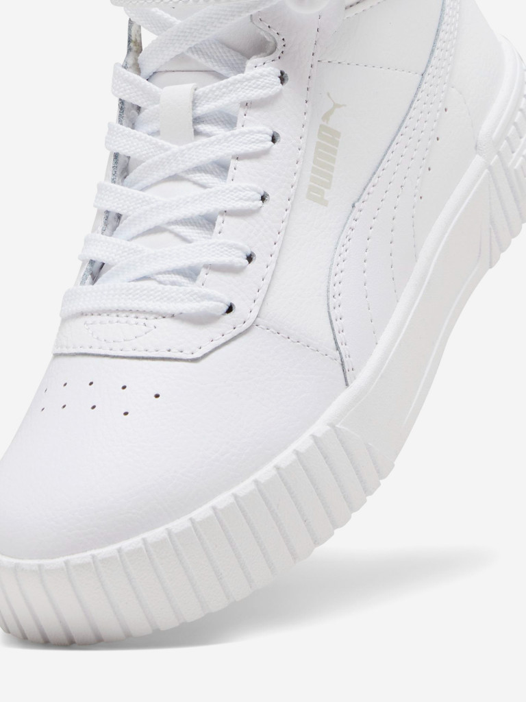 Кеды утепленные для девочек PUMA Carina 2.0 Mid Fur Jr