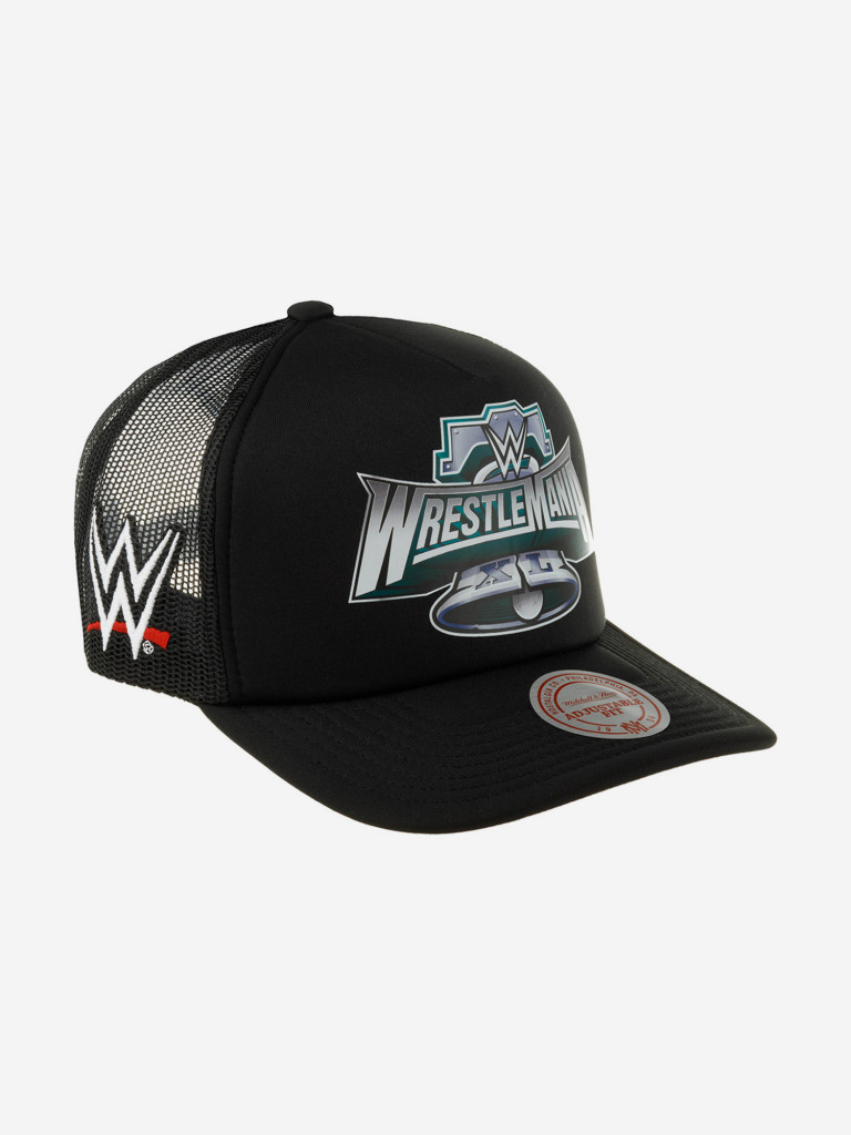 Бейсболка MITCHELL NESS HT8315-WRTBLCK Wrestlemania WWE (черный)