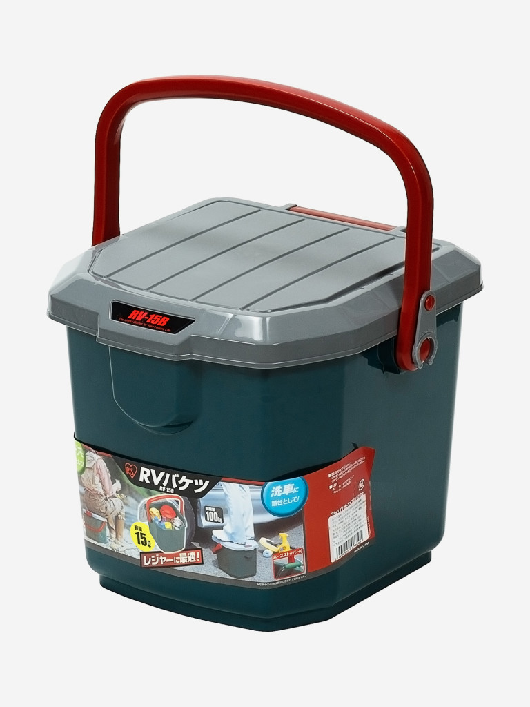 Ящик экспедиционный IRIS OHYAMA RV BOX Bucket 15B, 15 литров 34x31,5x27,5 см.
