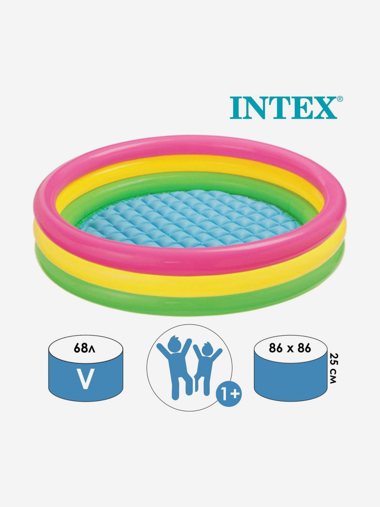 Детский бассейн Intex 58924 Сияние Заката (86х25см)