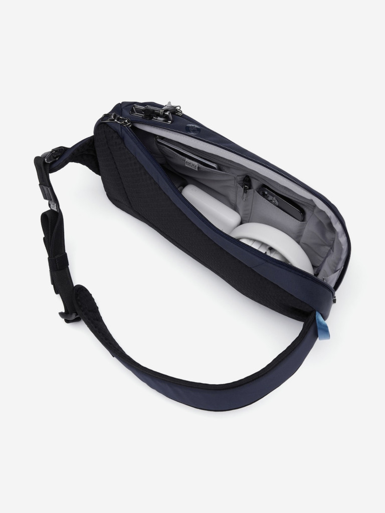 Сумка слинг антивор Pacsafe V Tech Sling, Ocean, 10 л.
