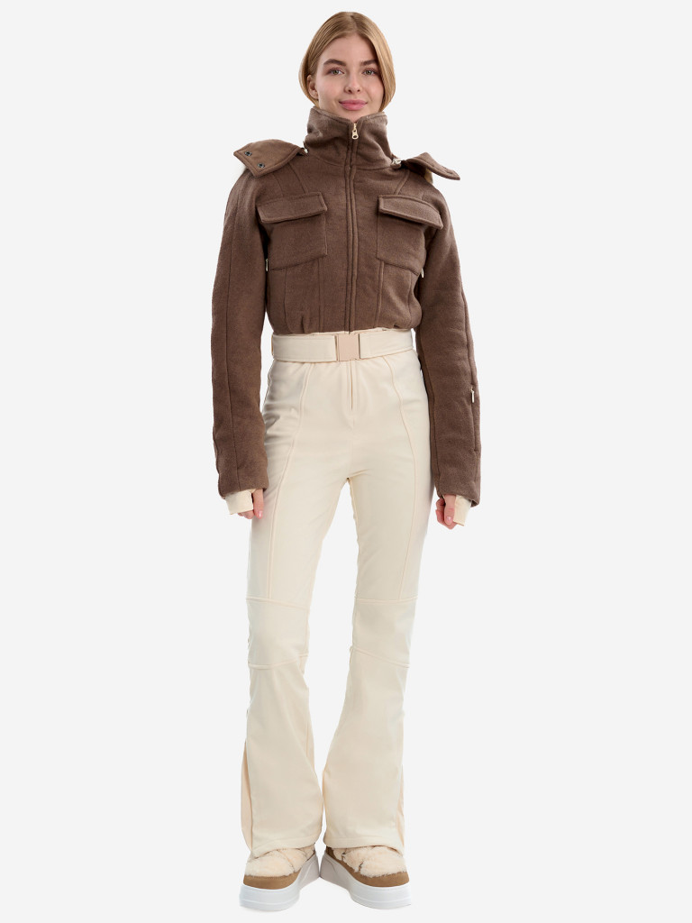 Комбинезон горнолыжный XVOYA женский коричневый