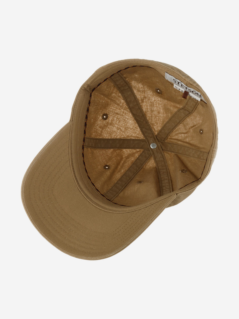 Бейсболка STETSON 7711102 BASEBALL CAP DELAVE ORGANIC (бежевый)
