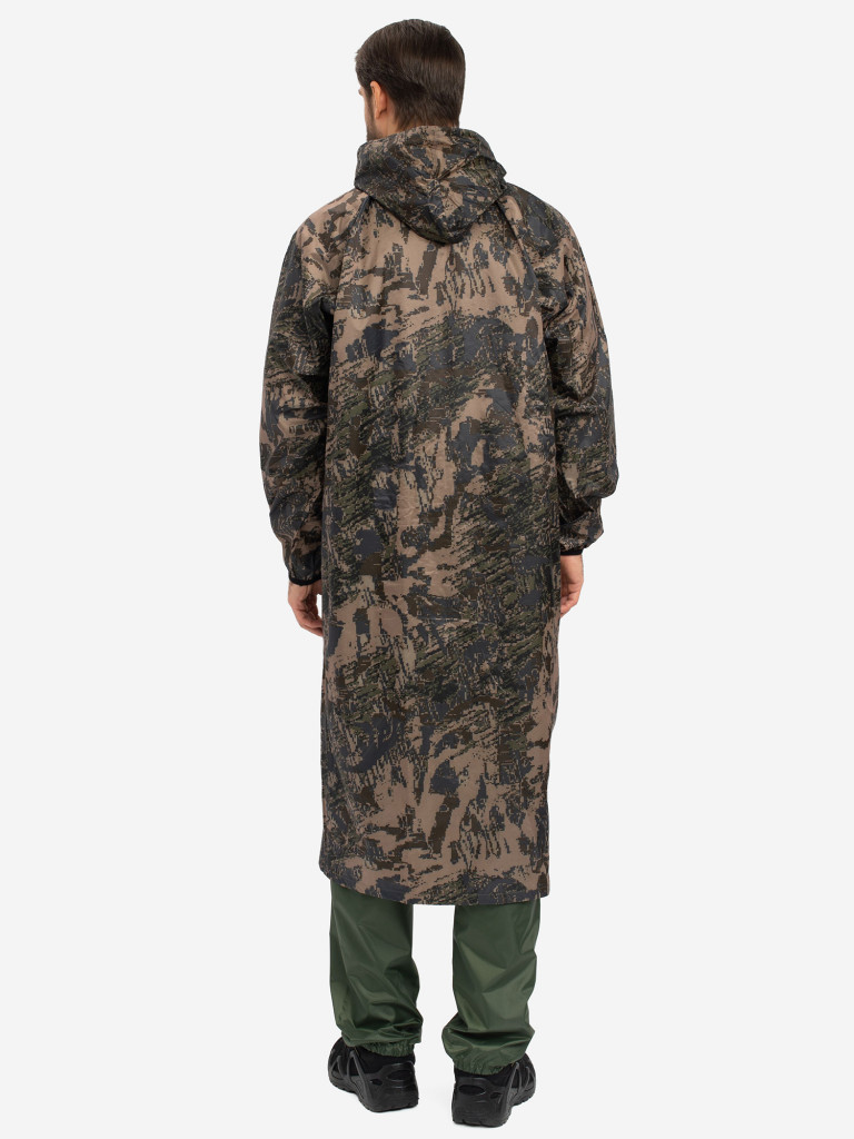 Плащ мужской Huntsman ВВЗ для рыбалки и охоты, ткань таффета PVC 20000 мм вод.ст.