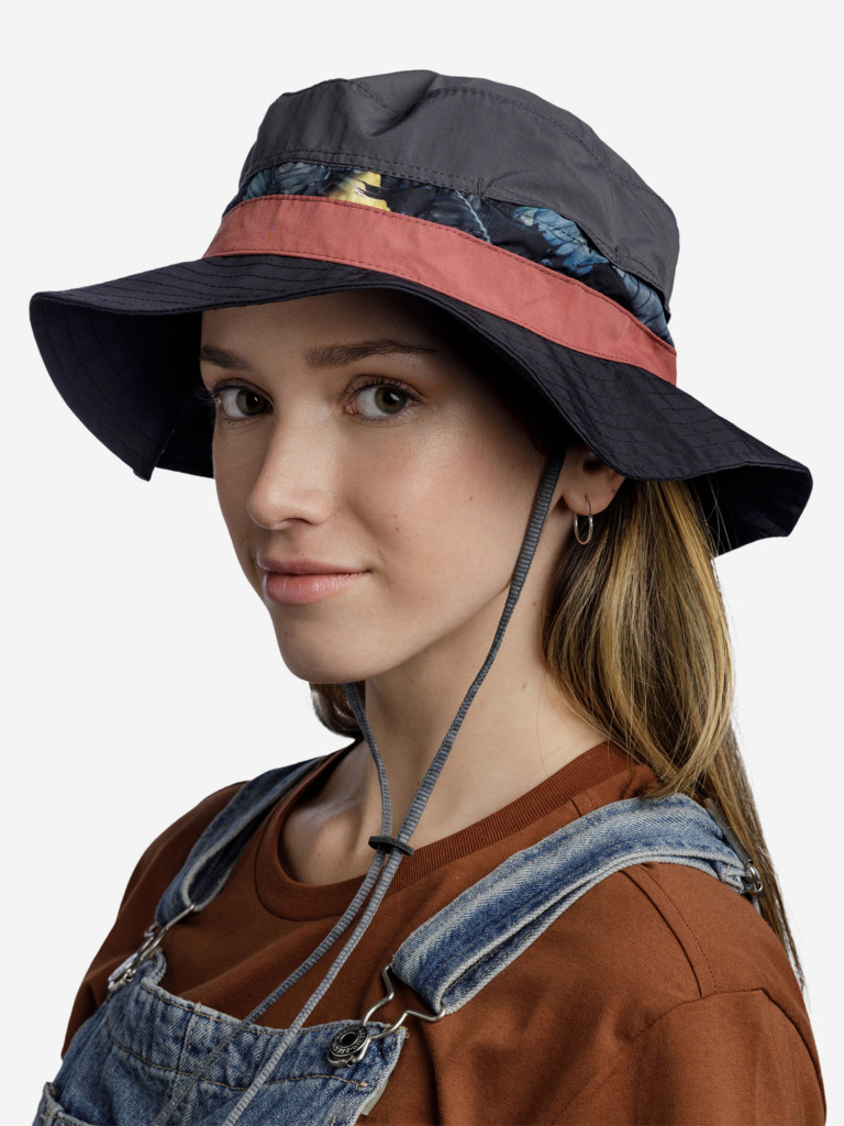 Панама Buff Explore Booney Hat Okisa Black