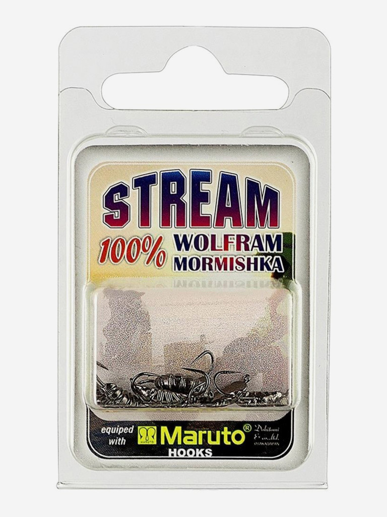 Мормышка Helios вольфрамовая Опарыш с ушком 2,5мм 0,24г Bn (MW-4225-Bn), 10 штук в упаковке