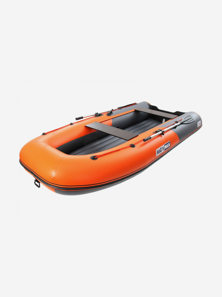 Надувная лодка Boatsman BT350A, графитово-оранжевый