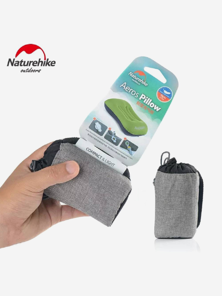 Подушка надувная Naturehike NH17T013-Z голубая