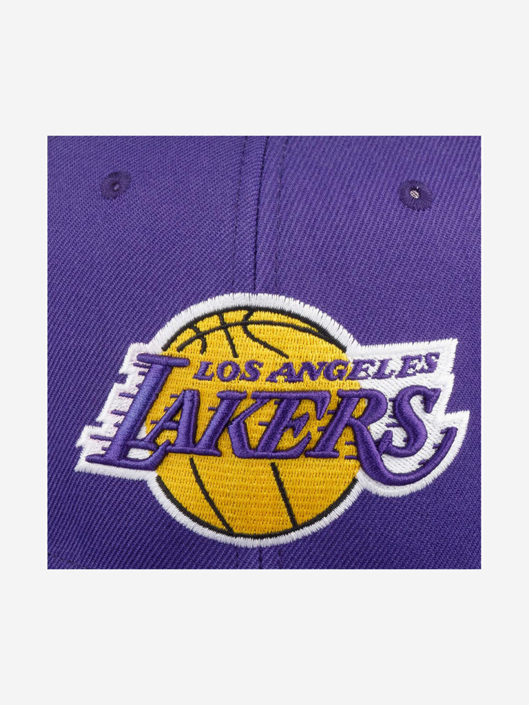 Бейсболка с прямым козырьком MITCHELL NESS HHSS2991-LALYYPPPPURP Los Angeles Lakers NBA (фиолетовый)