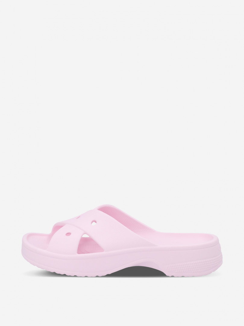 Шлепанцы женские Crocs Cl Womens Cross Strap Розовый 4699₽