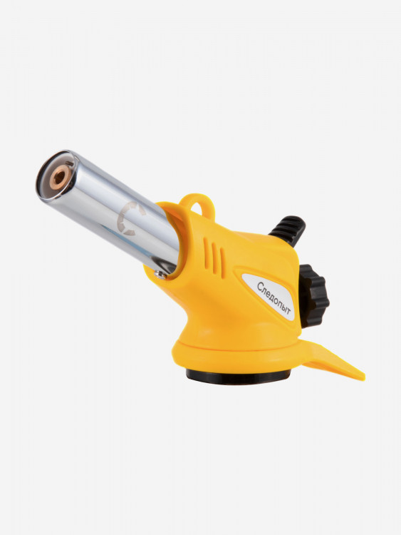 Газовая горелка с пьезоподжигом на цанговый баллон Следопыт.