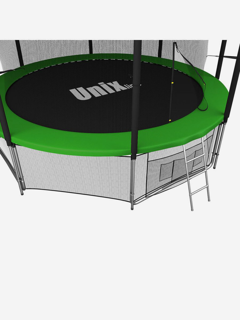 Батут каркасный UNIX Line Classic 12 ft, общий диаметр 366 см, до 160 кг