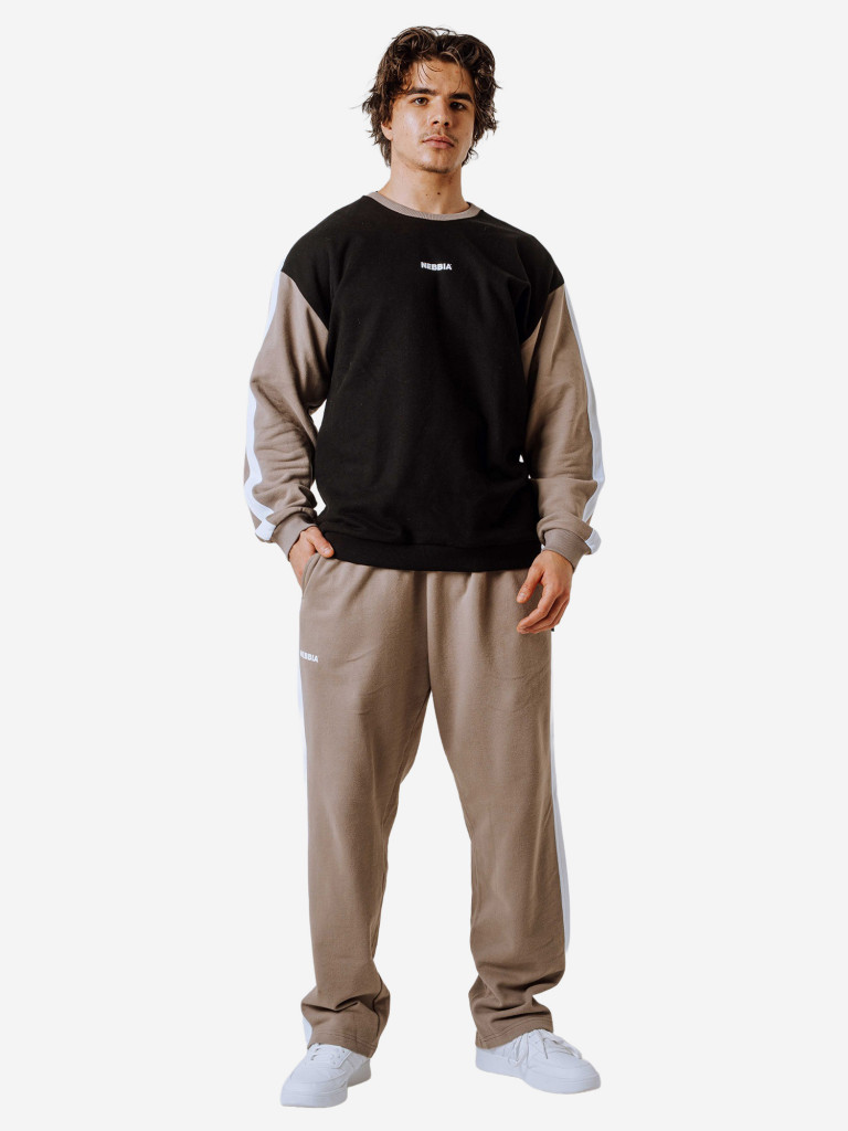 Толстовка мужская спортивная NEBBIA Relaxed Sweatshirt POWER 903