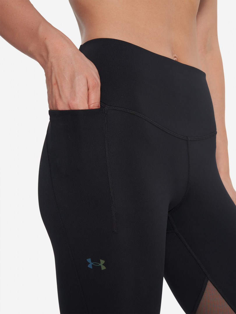 фото Легинсы женские under armour vanish elite vent, черный