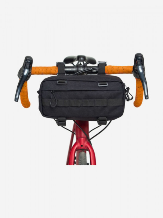 Сумка поясная/сумка на руль черный