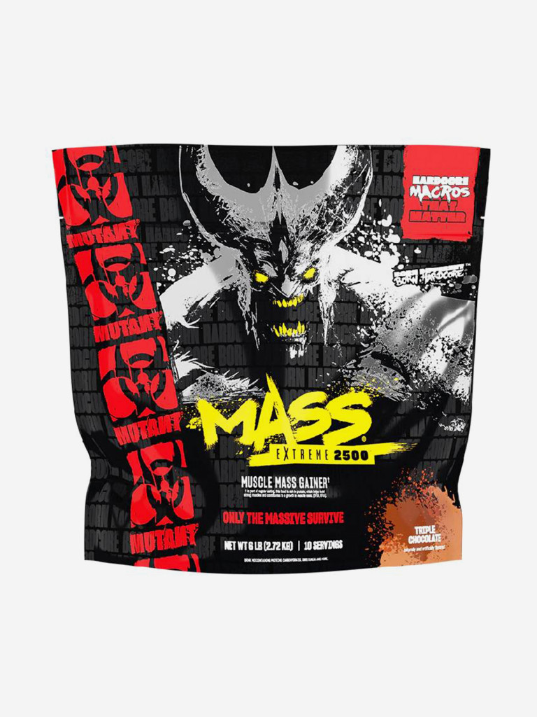 Гейнер Mutant Mass EXTREME 2500, 2720 г, Шоколад