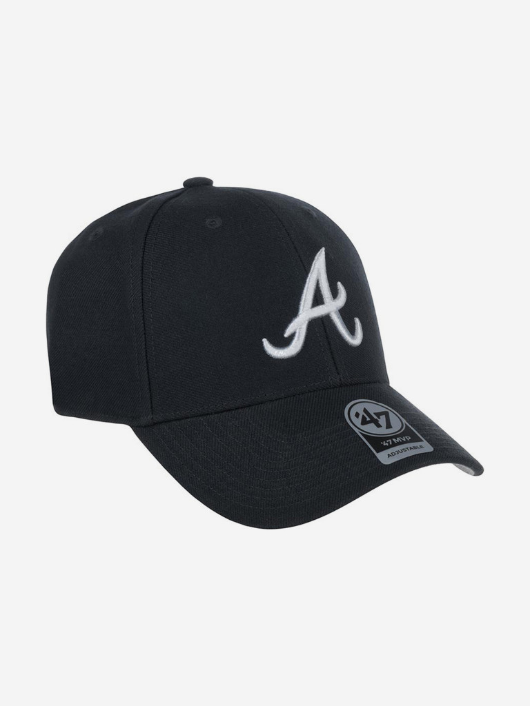 Бейсболка 47 BRAND B-MVP01WBV Atlanta Braves MLB (синий)