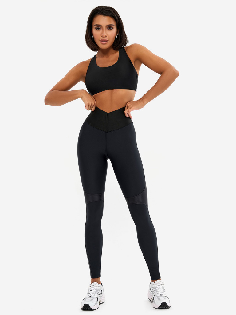 Лосины женские Bona Fide Leggins Correct Skin Edition "Black"