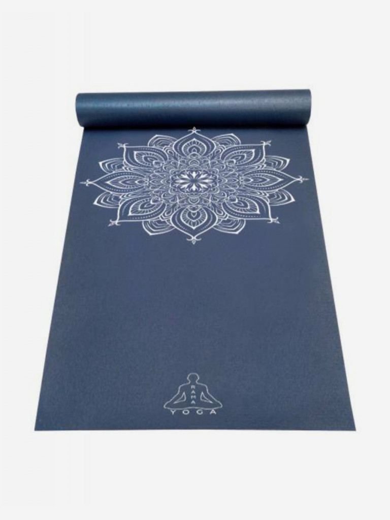 Коврик для йоги Mandala Blue Germany, 3мм, синий