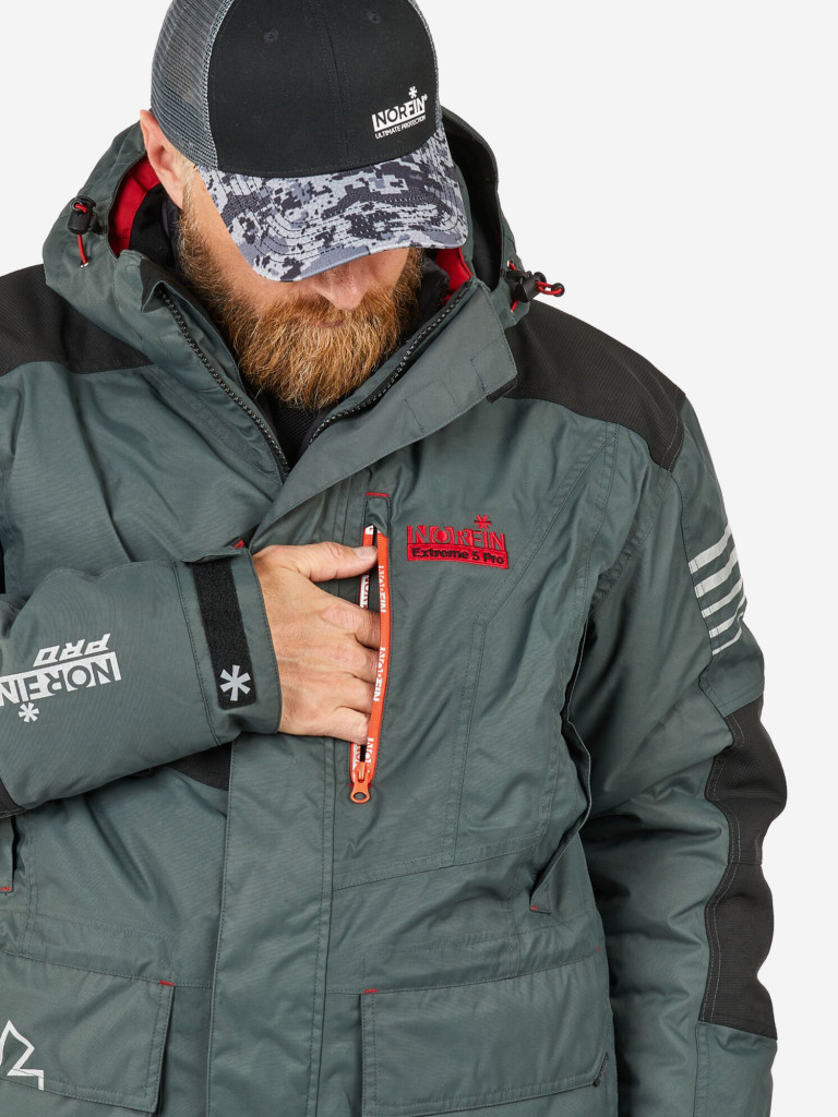 Костюм зимний Norfin EXTREME 5 PRO (куртка+полукомбинезон) для рыбалки и охоты