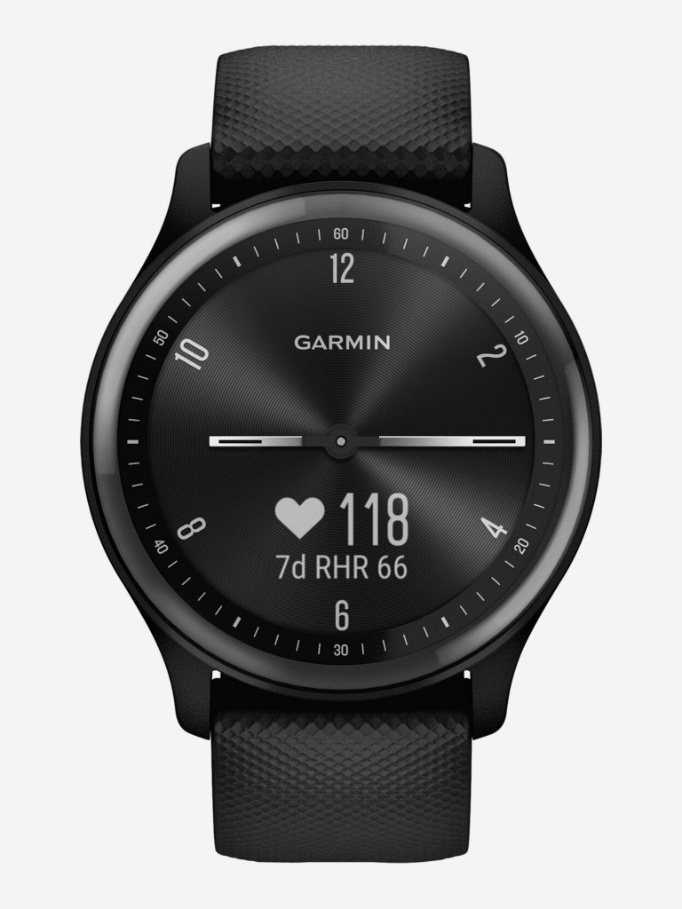 Спортивные часы Garmin Garmin Vivomove Sport с черным ремешком