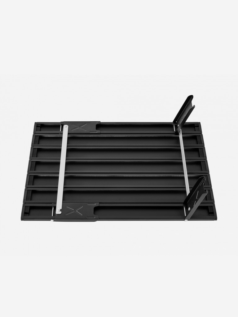 Стол складной 2403 MINI ALUNIUM TABLE L алюм, черный