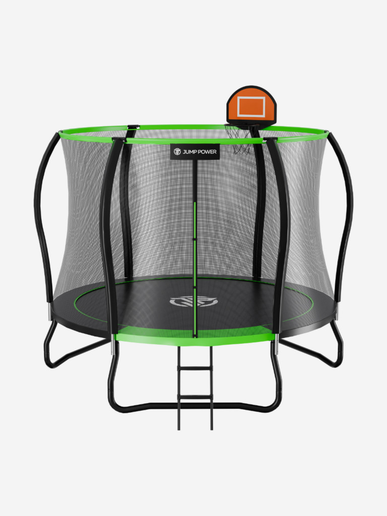 Каркасный батут Jump Power 12 ft Pro Stable Point Green