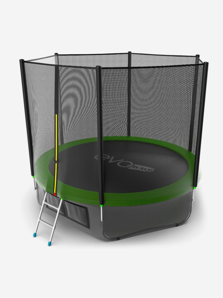 Батут каркасный EVO JUMP External 10ft + нижняя защитная сеть, диаметр 305 см