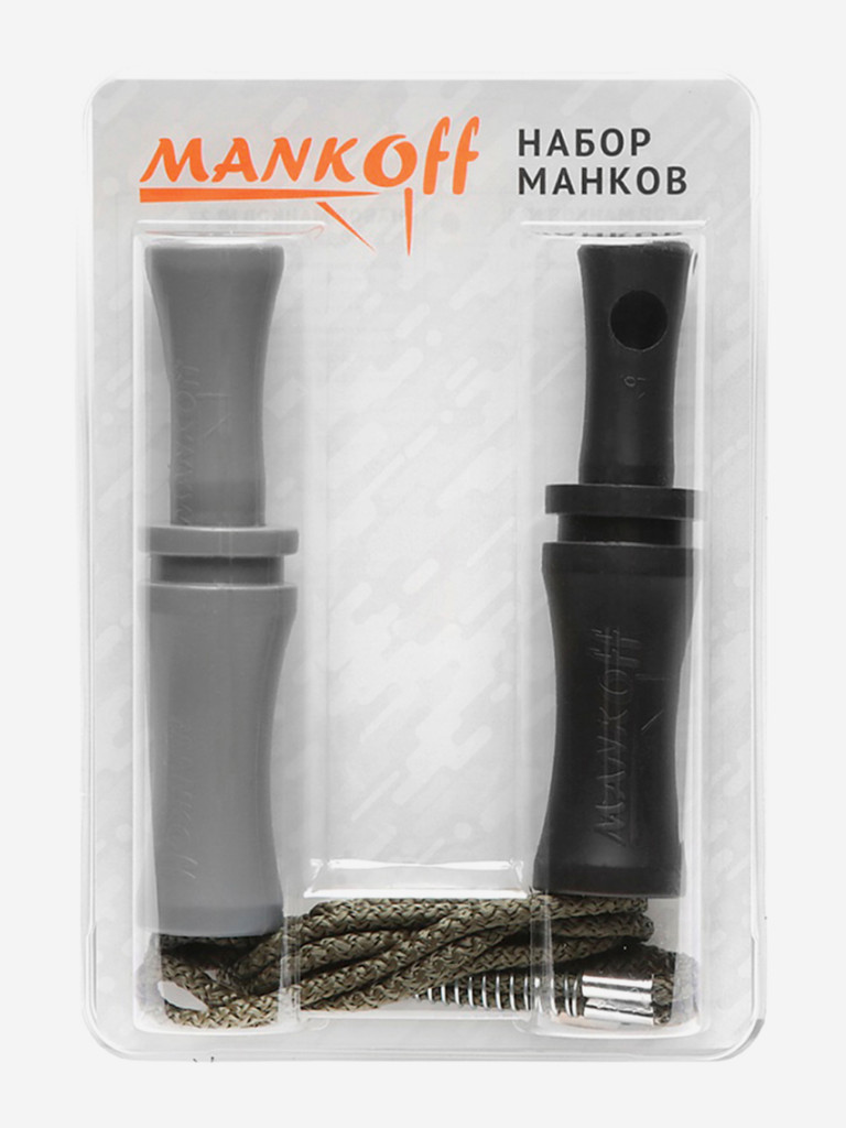 Набор Mankoff № 1. Манок на утку Kwanza(1140) + Манок на утку Pioner(1120) + подвес на 2 манка