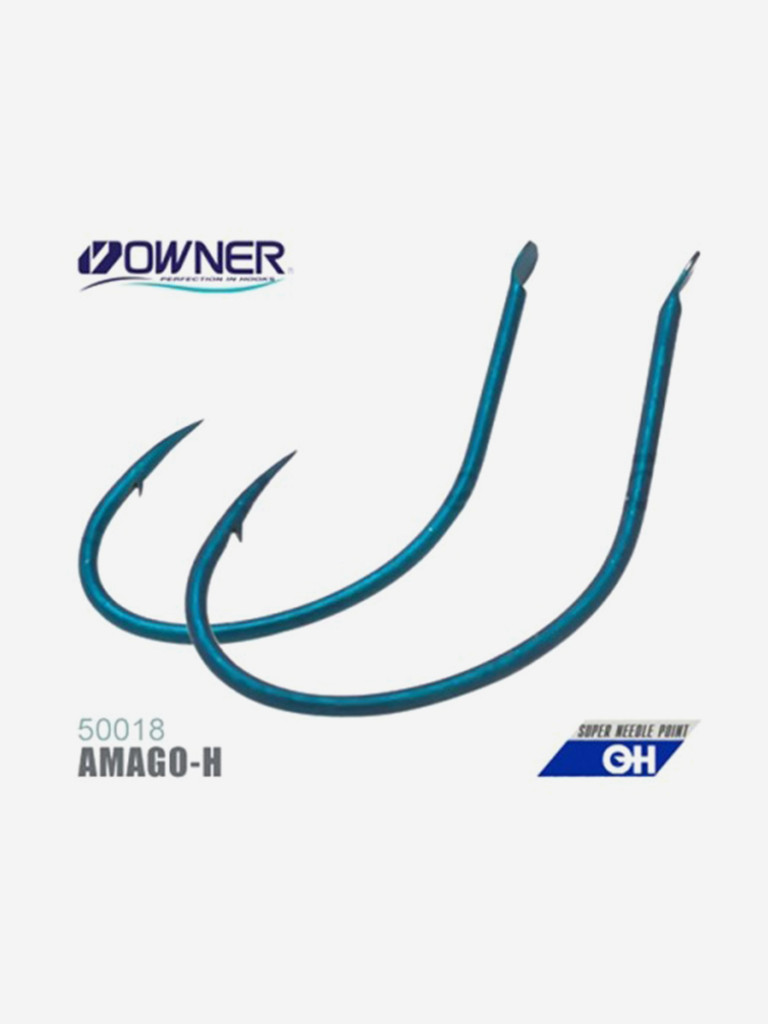 Крючок OWNER Amago H blue №8 16шт