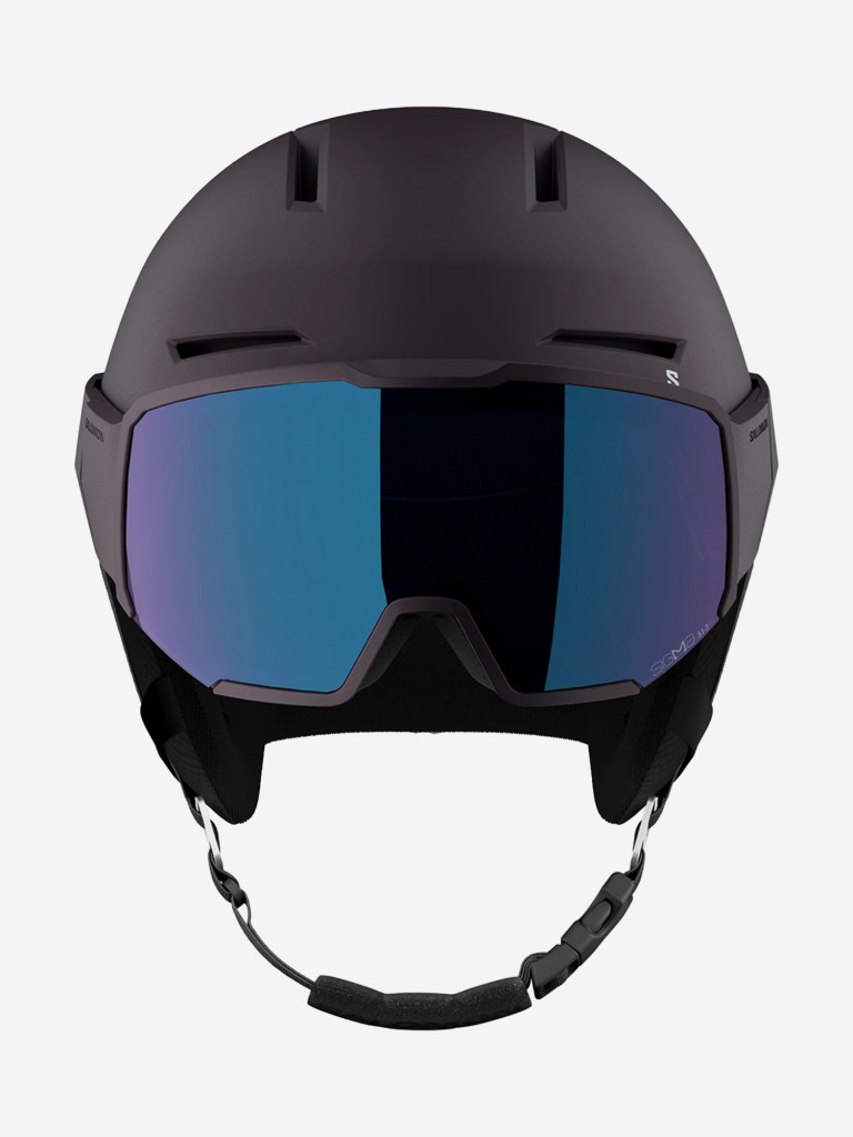 Горнолыжный шлем с визором Salomon Osmo Pro Sigma Photo Паслен Cat. 1-3